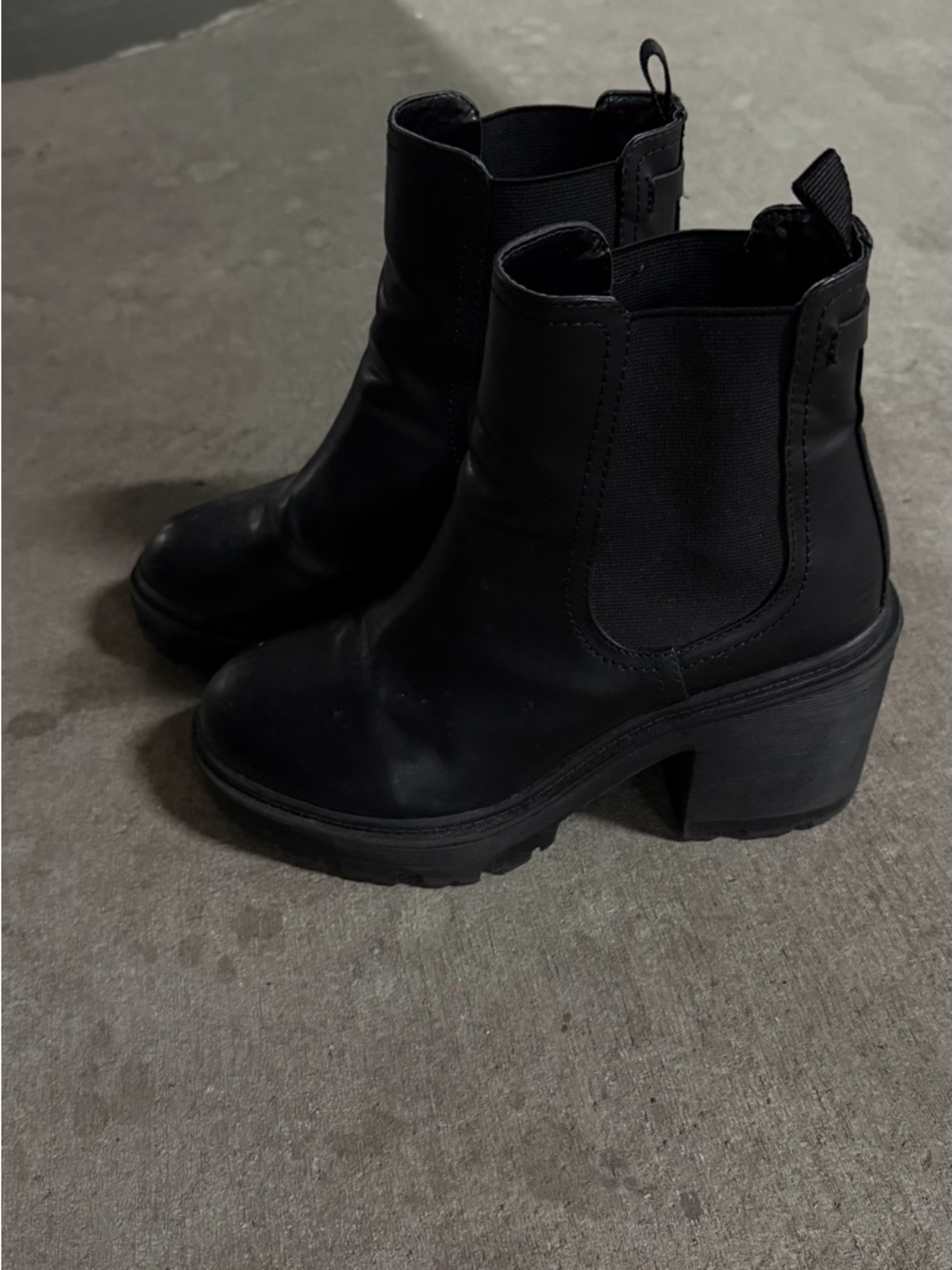 Princess Polly Matty Boot Black - Picture 2 of 3